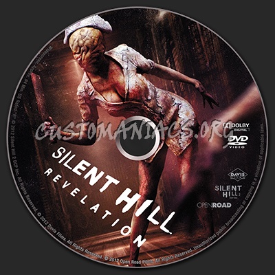 Silent Hill: Revelation dvd label