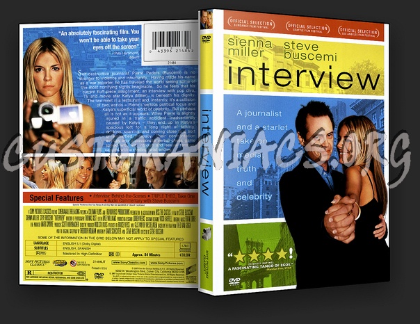 Interview dvd cover