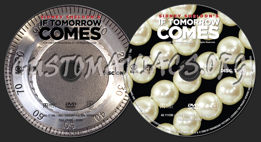 If Tomorrow Comes dvd label