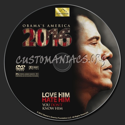 2016: Obama's America dvd label