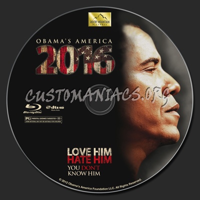 2016: Obama's America blu-ray label