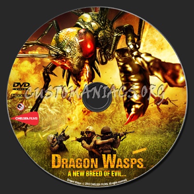 Dragon Wasps dvd label