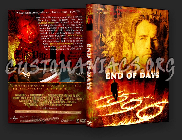 End Of Days dvd cover