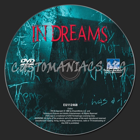 In Dreams dvd label