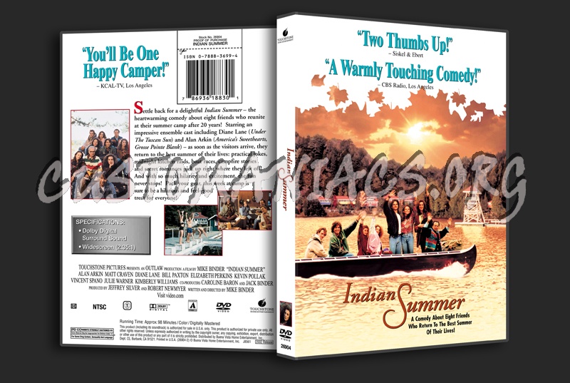 Indian Summer dvd cover