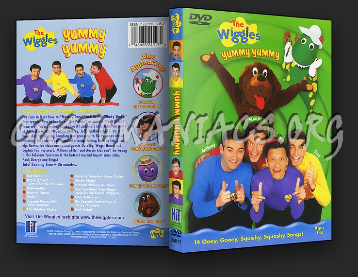 The Wiggles : Yummy Yummy dvd cover