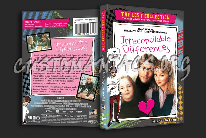 Irreconcilable Differences dvd cover
