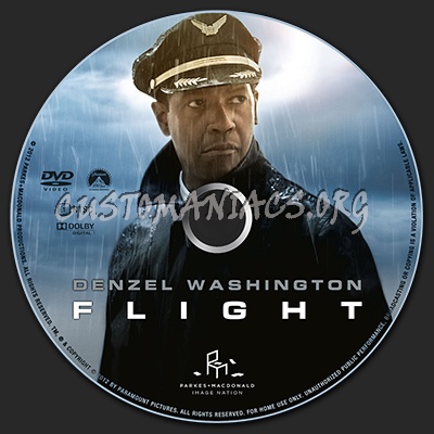 Flight dvd label