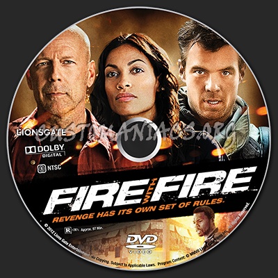 Fire with Fire dvd label