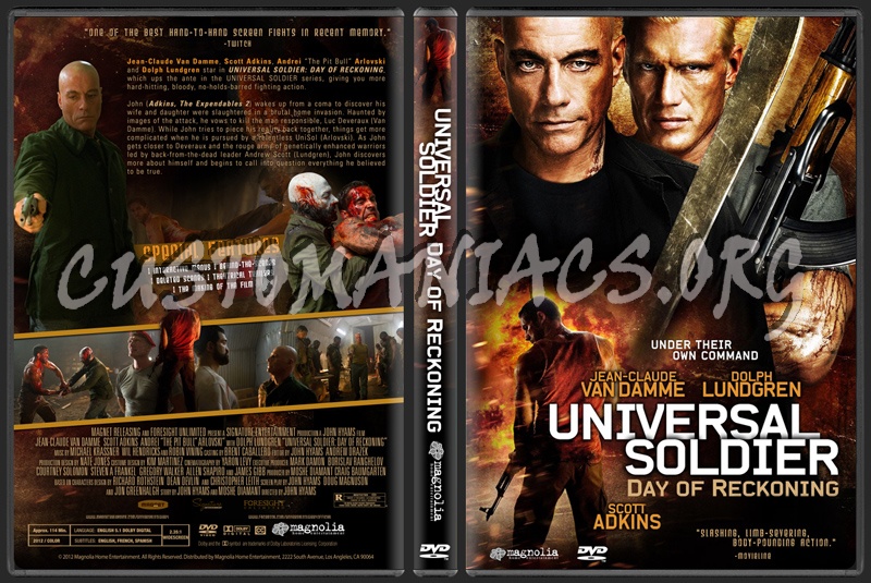 Universal Soldier Day Of Reckoning dvd cover