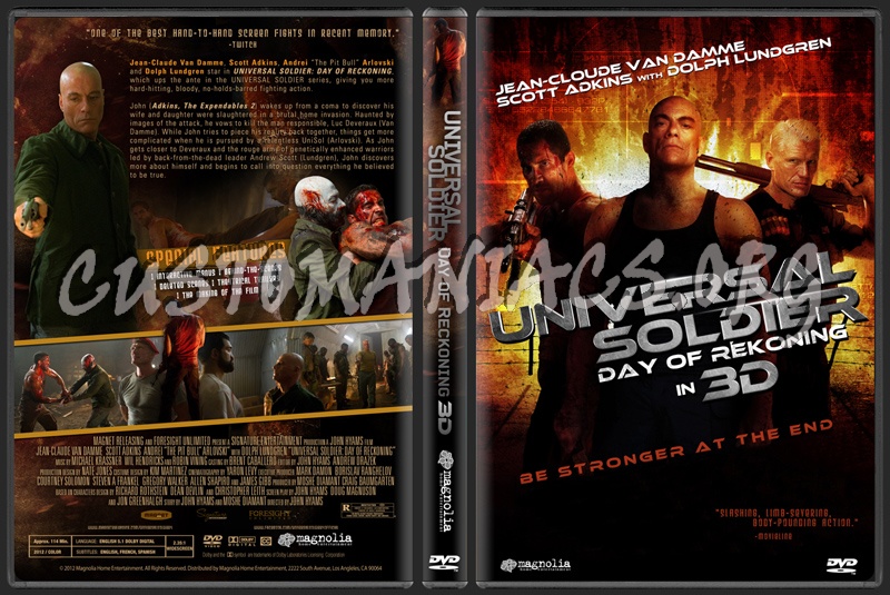 Universal Soldier Day Of Reckoning dvd cover
