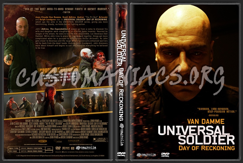 Universal Soldier Day Of Reckoning dvd cover