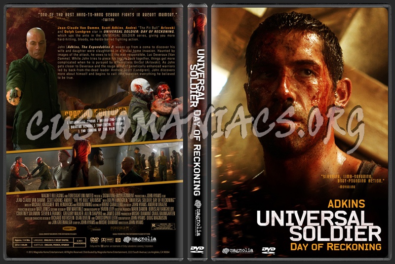 Universal Soldier Day Of Reckoning dvd cover