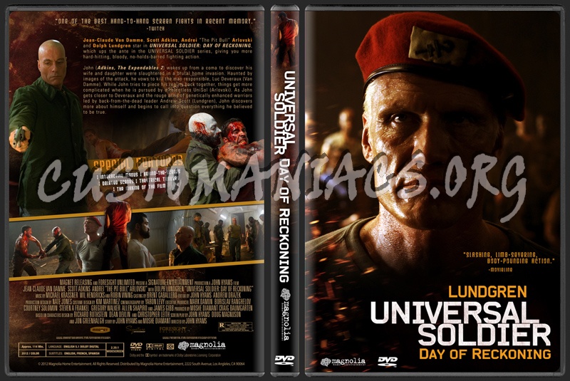 Universal Soldier Day Of Reckoning dvd cover