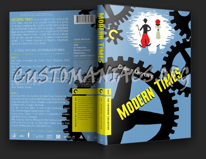 543-Modern Times dvd cover