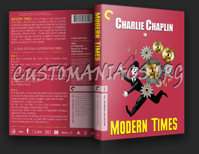 543-Modern Times dvd cover