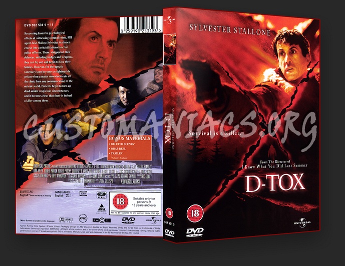 D Tox aka Eye See You dvd cover