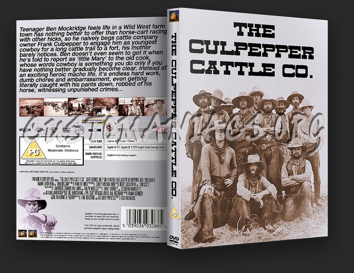 The Culpepper Cattle Co. dvd cover