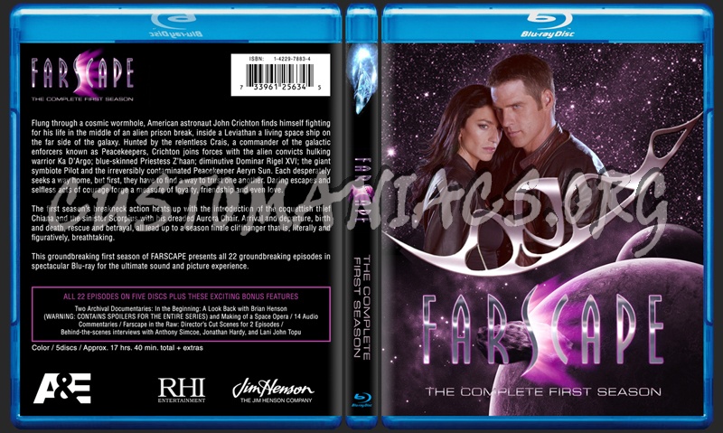 Farscape The Complete Series blu-ray cover