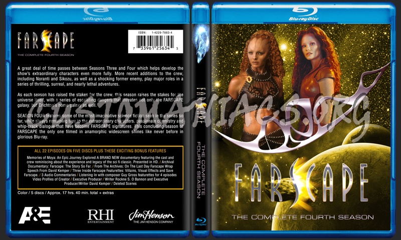 Farscape The Complete Series blu-ray cover