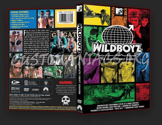 Wildboyz Season 1 dvd cover
