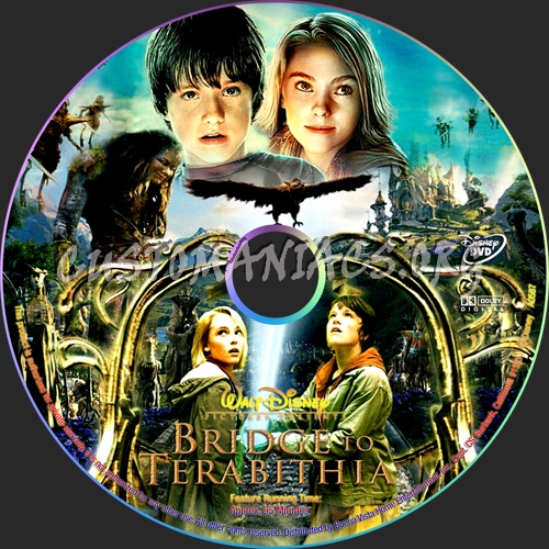 Bridge to Terabithia dvd label