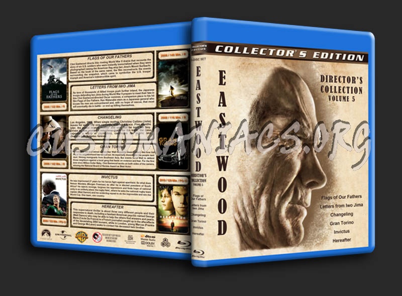 Clint Eastwood: Director's Collection - Volume 5 blu-ray cover