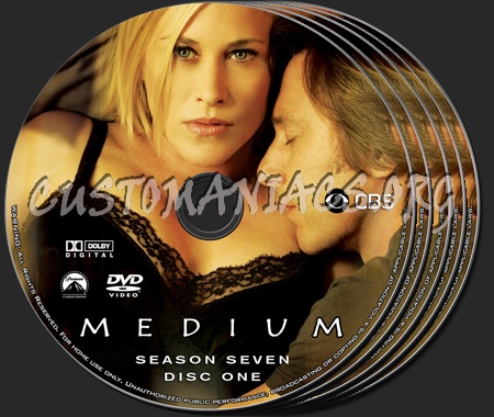 Medium - Season 7 dvd label