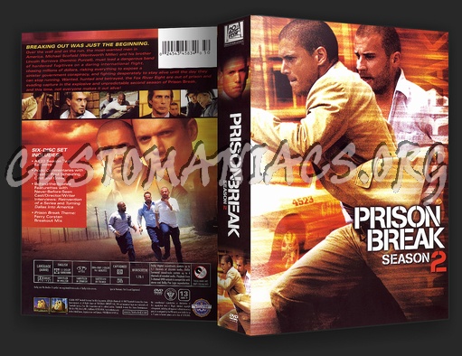 Prison Break Season 2 dvd cover