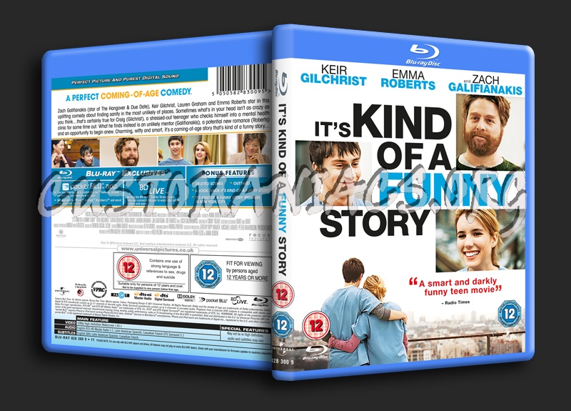 It's Kind of A Funny Story blu-ray cover