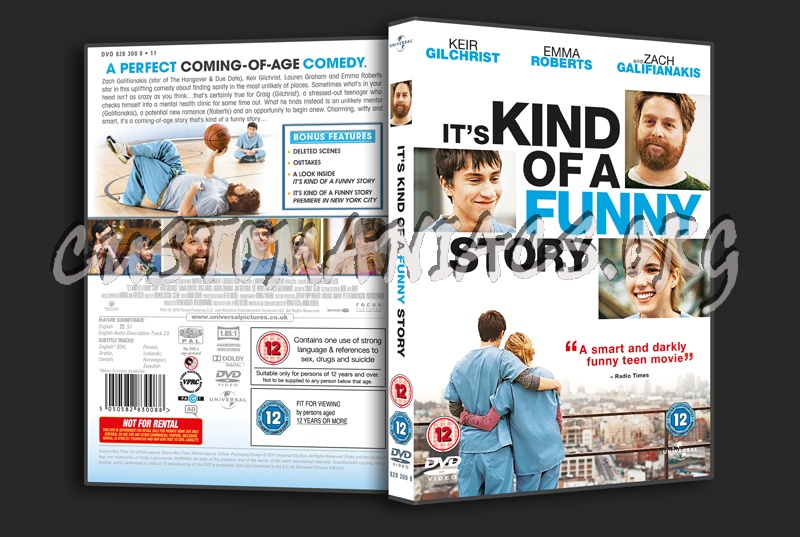 It's Kind of A Funny Story dvd cover