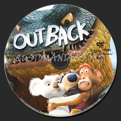 Outback 2012 (aka The Outback) dvd label