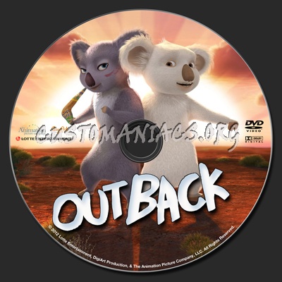 Outback 2012 (aka The Outback) dvd label