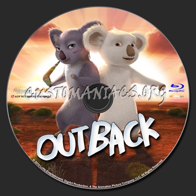 Outback 2012 (aka The Outback) blu-ray label