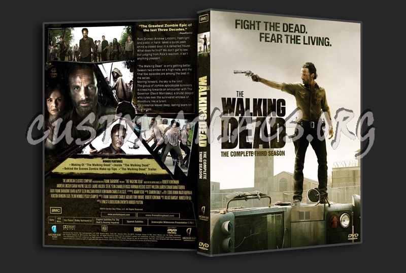 The Walking Dead s3 dvd cover