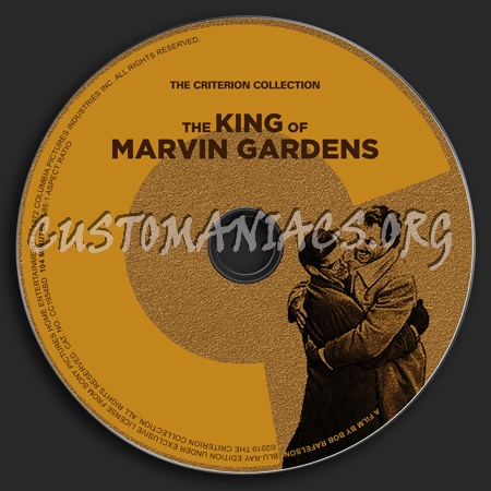 550 - The King Of Marvin Gardens dvd label