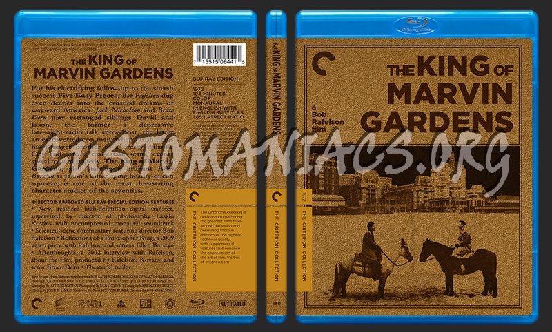 550 - The King Of Marvin Gardens blu-ray cover