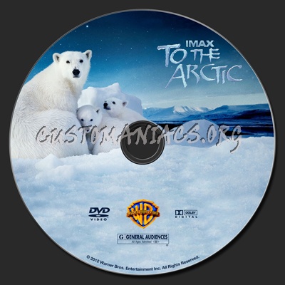 To The Arctic dvd label