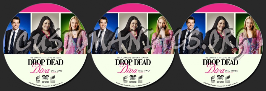 Drop Dead Diva Season 2 dvd label