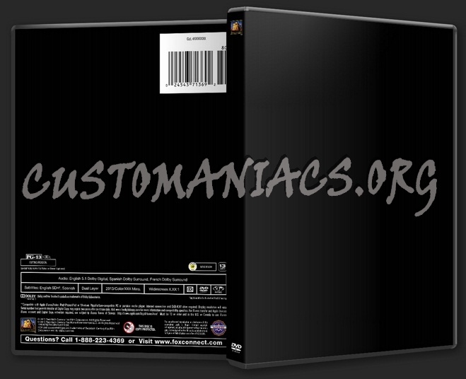 20th Century-Fox-MGM DVD Template 2013 dvd label