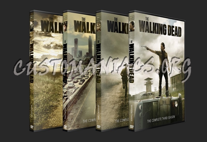 The Walking Dead (Series 1 - 3 + webisodes) dvd cover