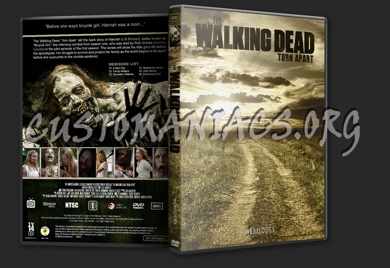 The Walking Dead (Series 1 - 3 + webisodes) dvd cover