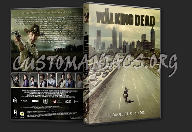 The Walking Dead (Series 1 - 3 + webisodes) dvd cover