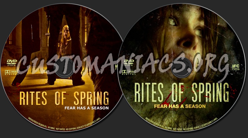Rites of Spring dvd label