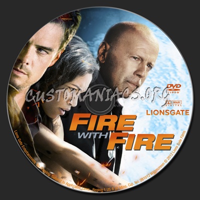 Fire with Fire dvd label