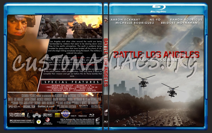 Battle Los Angeles blu-ray cover