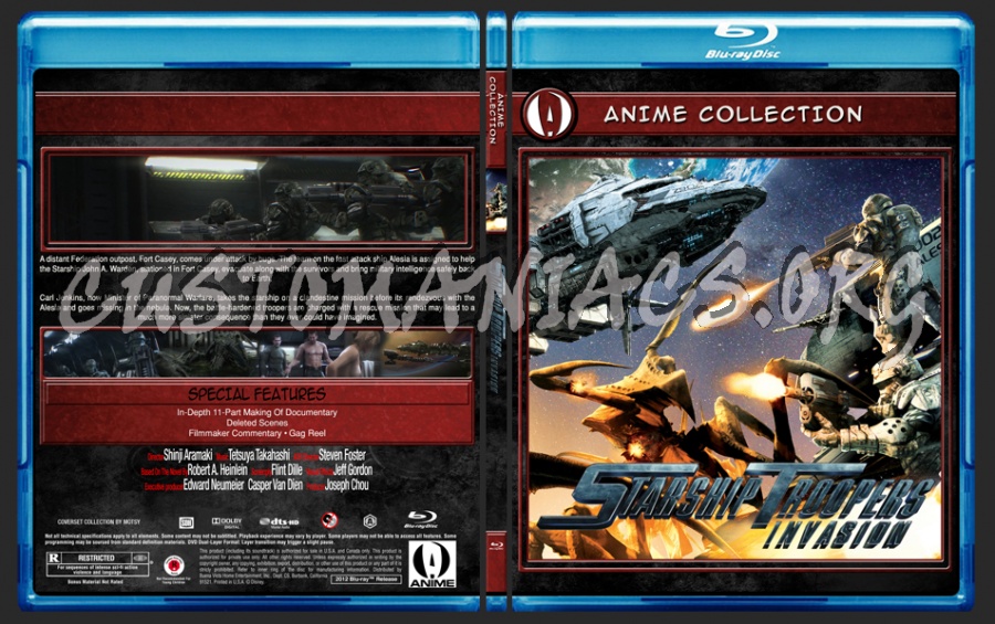 Anime Collection Starship Troopers Invasion 