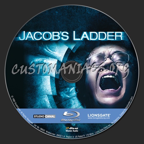 Jacob's Ladder blu-ray label