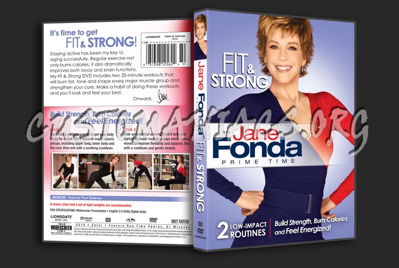 Jane Fonda Prime Time: Fit & Strong dvd cover