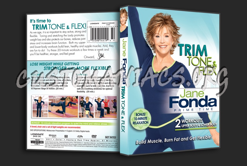 Jane Fonda Prime Time: Trim Tone & Flex dvd cover